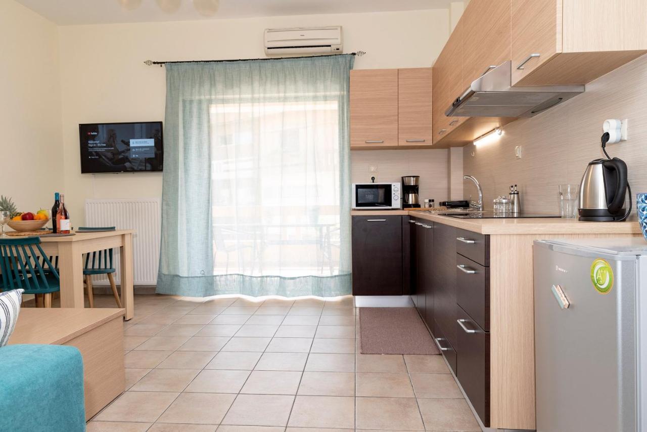 Plumi City Apartments Hriszí Aktí Haniá Kültér fotó