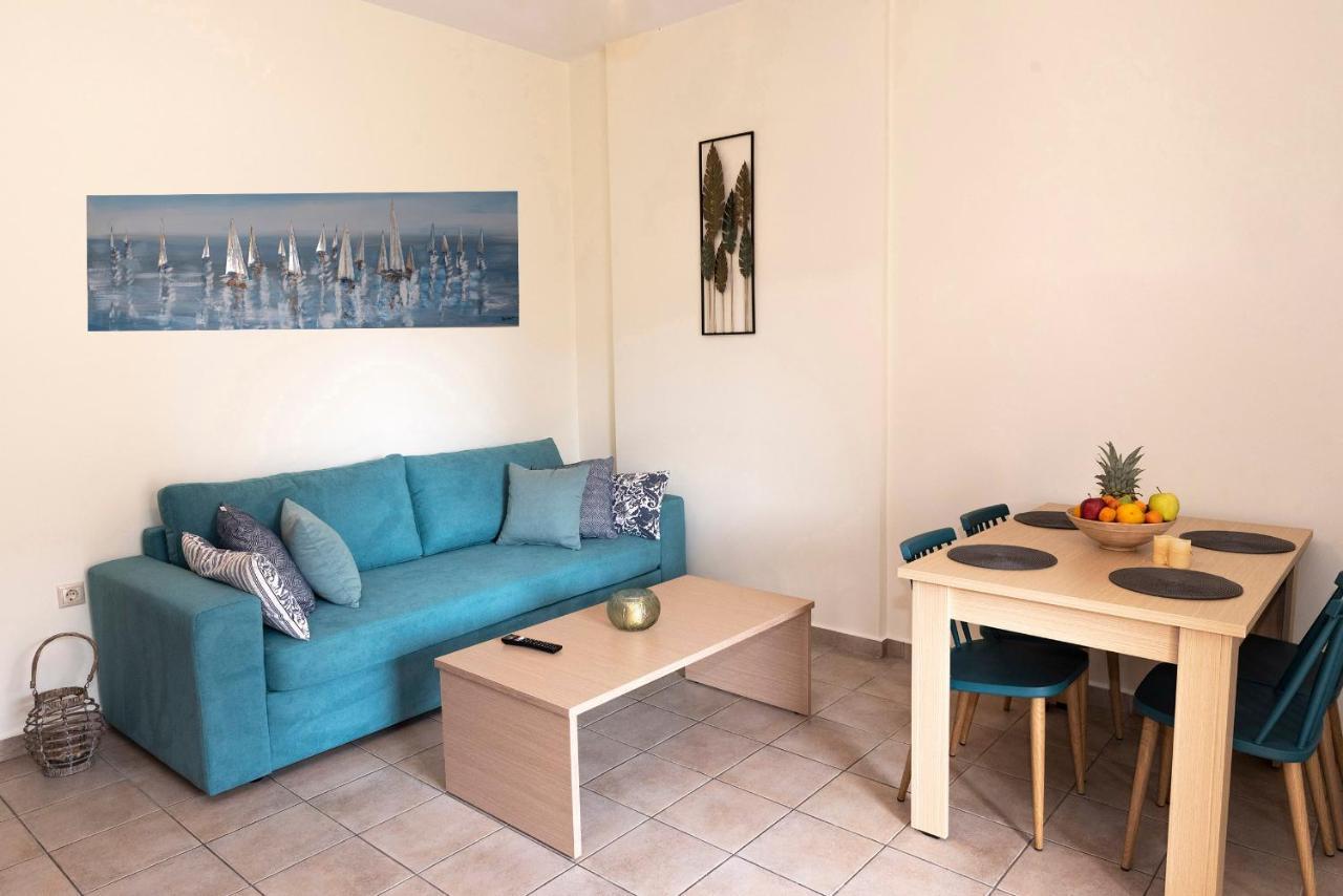 Plumi City Apartments Hriszí Aktí Haniá Kültér fotó