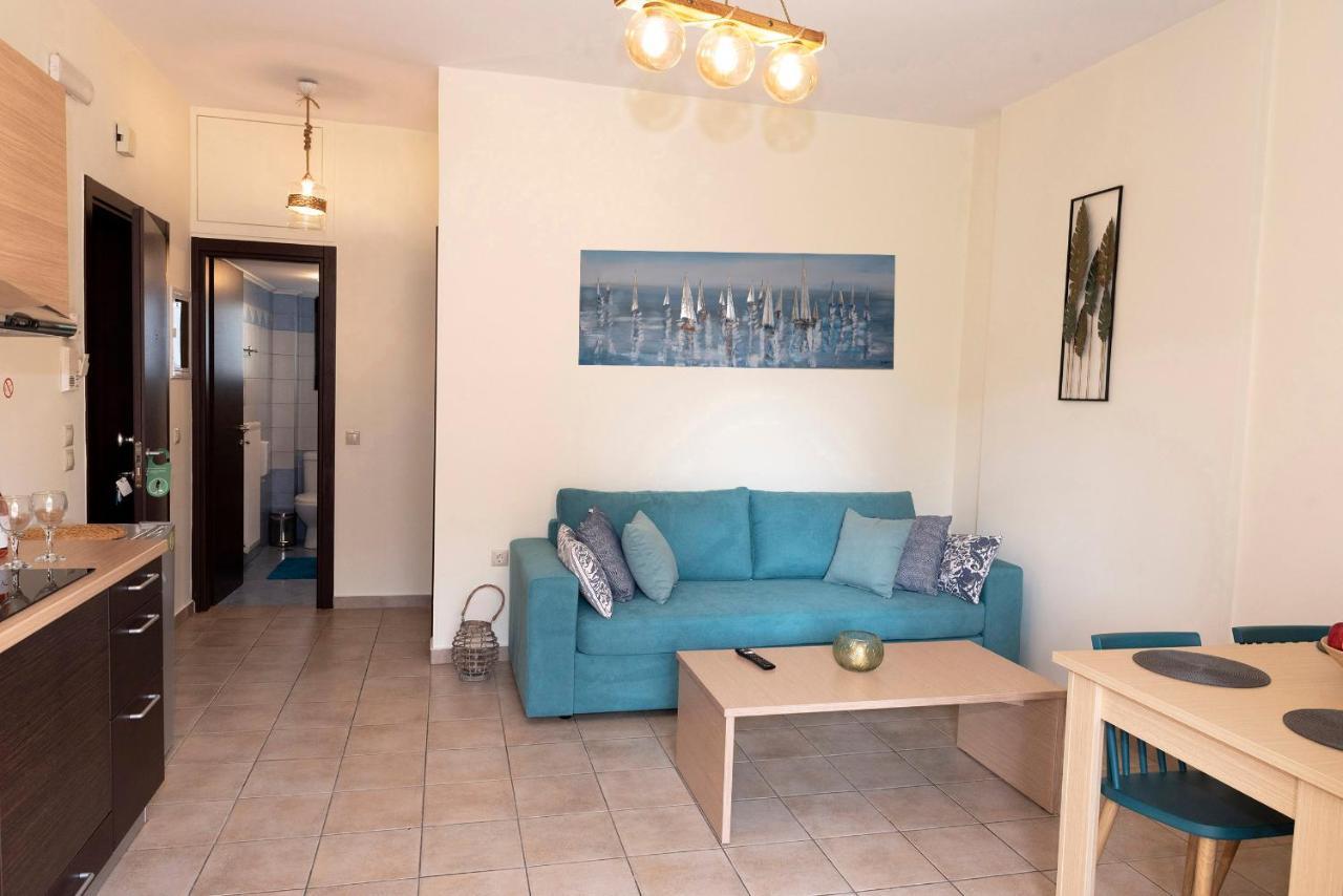 Plumi City Apartments Hriszí Aktí Haniá Kültér fotó