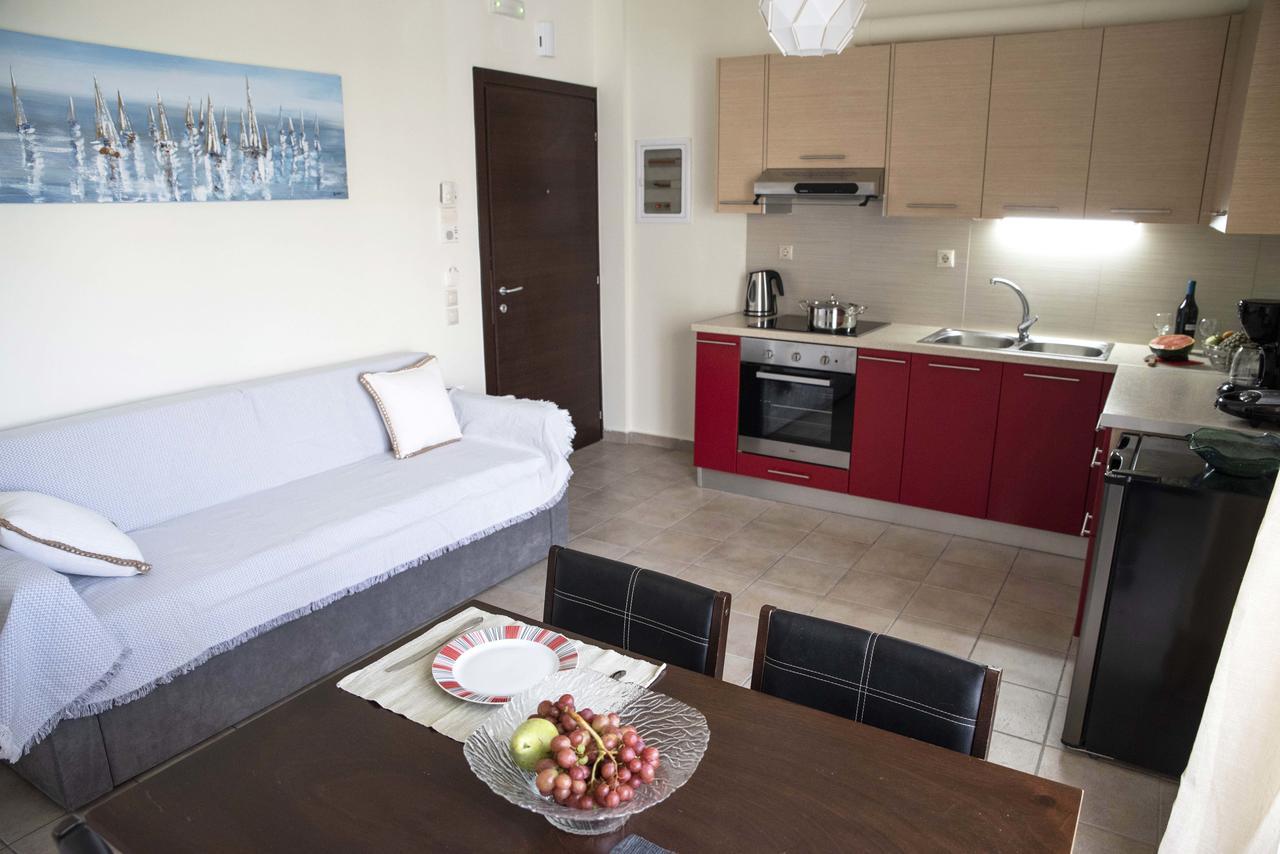 Plumi City Apartments Hriszí Aktí Haniá Kültér fotó